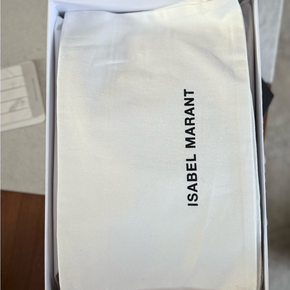 Isabel Marant White Vintage Sneaker Box